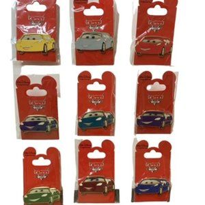 Disney Pin WDI DLR DCA Attraction Radiator Spring Racers Set of 9 Pins LE200